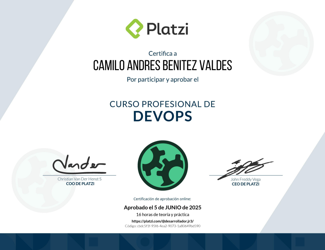 Certificado DevOps